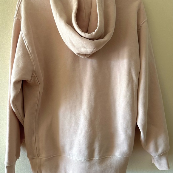 Cozy AF Boyfriend Pink Hoodie XS TNA Aritzia - Picture 2 of 7